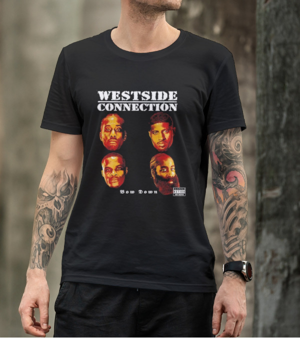 Westside Connection Bow Down Album Cover Featuring Faces T-Shirt