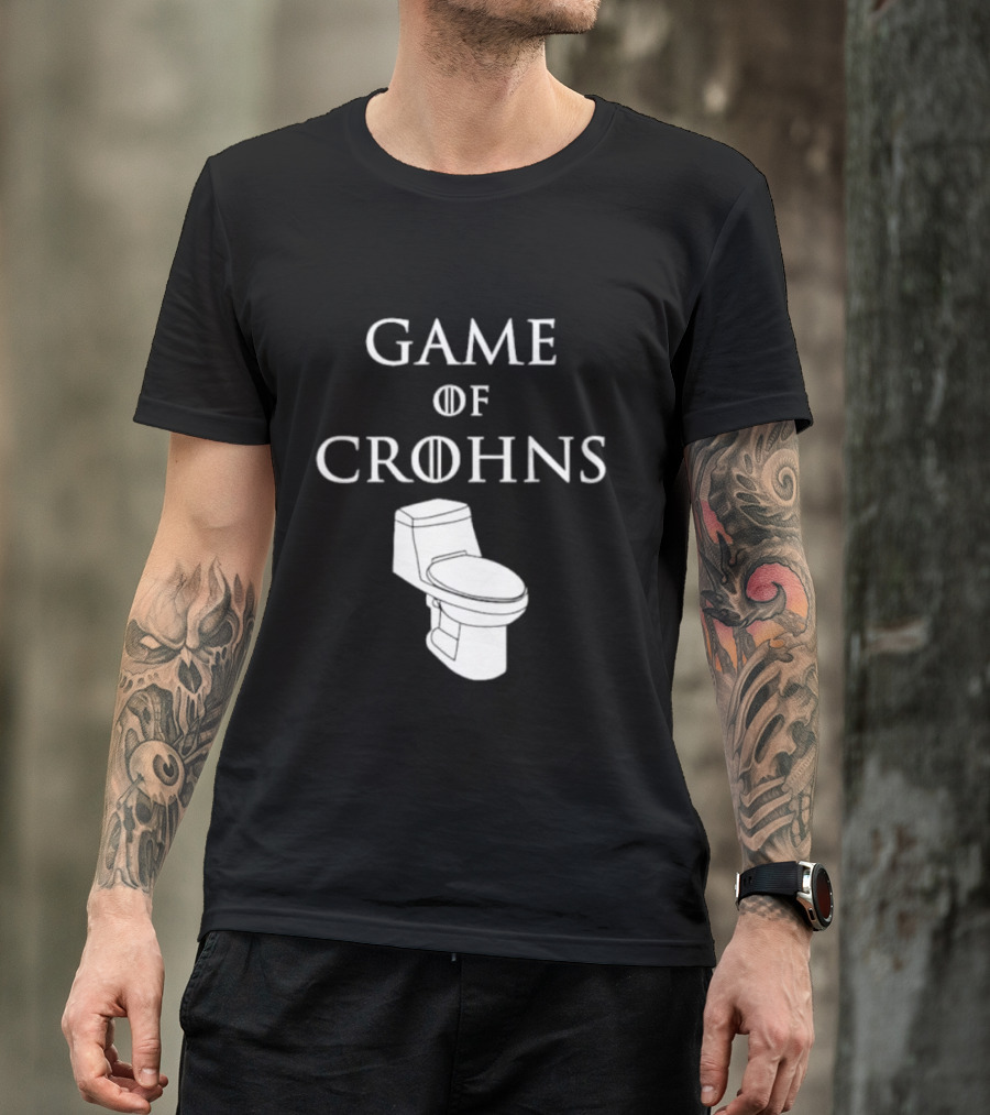 Game Of Crohns Toilet Throne T-Shirt
