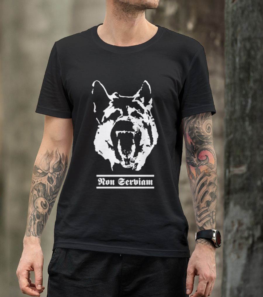 Non Serviam Rabid Dog T-Shirt