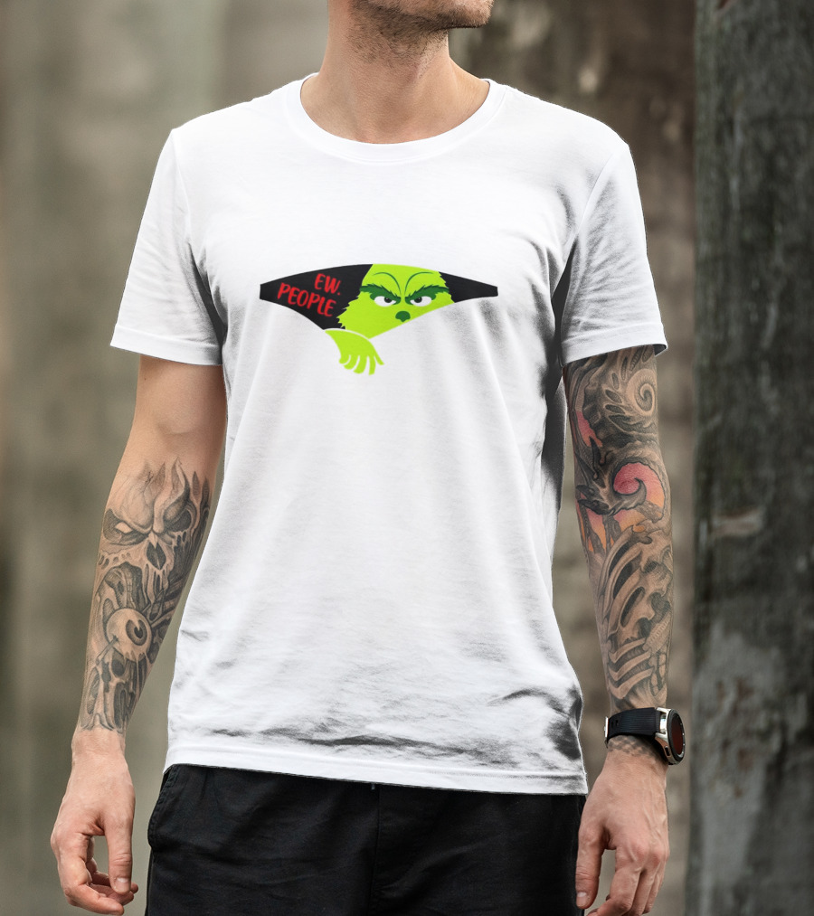 Grich EW People Christmas Green Character T-Shirt