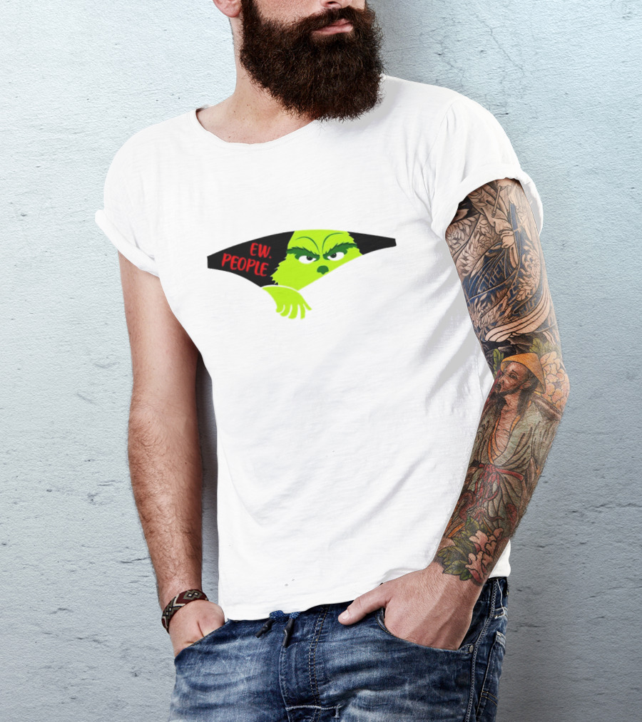 Grich EW People Christmas Green Character T-Shirt