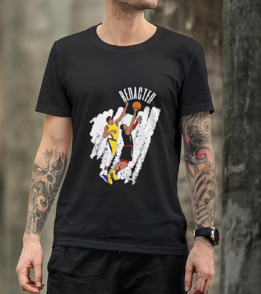 REDACTED Basketball Dunk T-Shirt