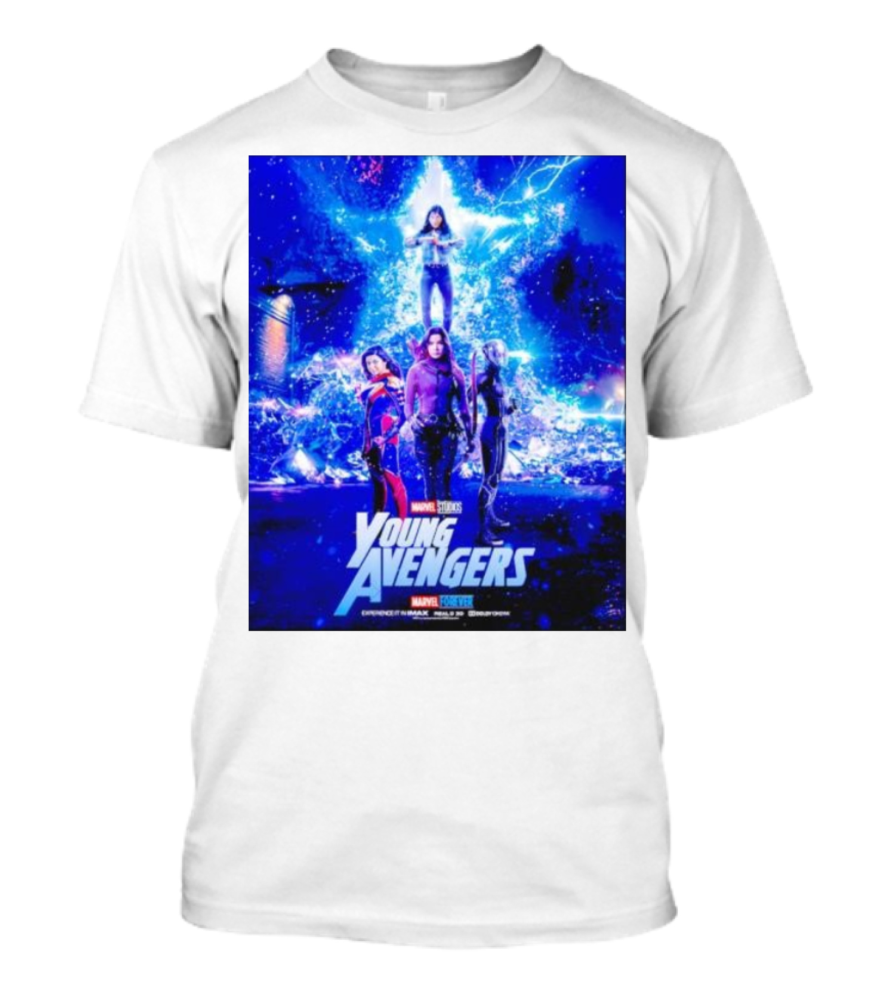 Marvel Studios Young Avengers Assemble Experience IMAX Coming Soon T-Shirt