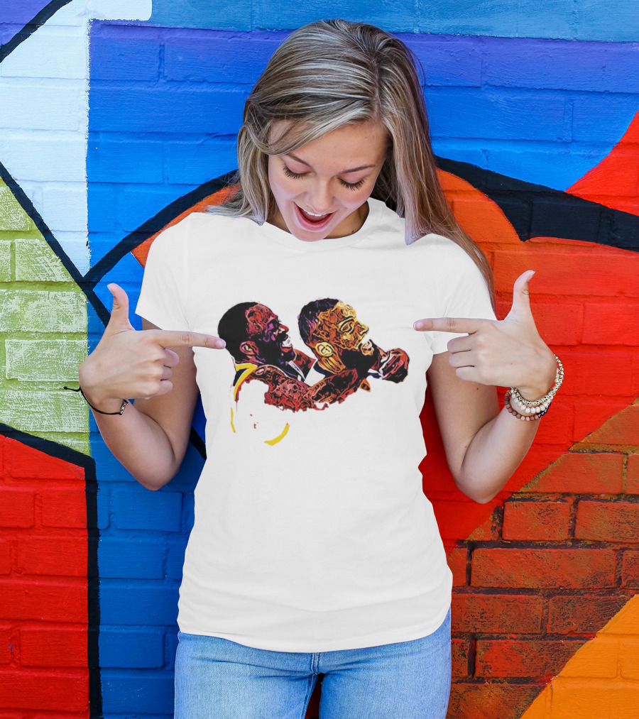Rudy Gobert Draymond Green Headlock T-Shirt