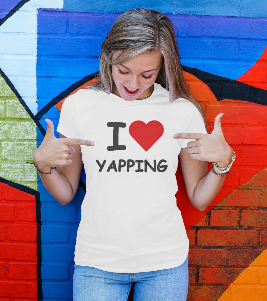 I Heart Yapping Enthusiast Passion T-Shirt