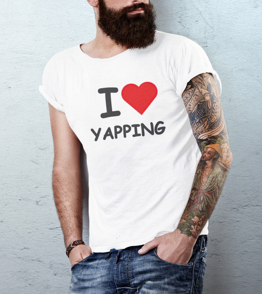 I Heart Yapping Enthusiast Passion T-Shirt
