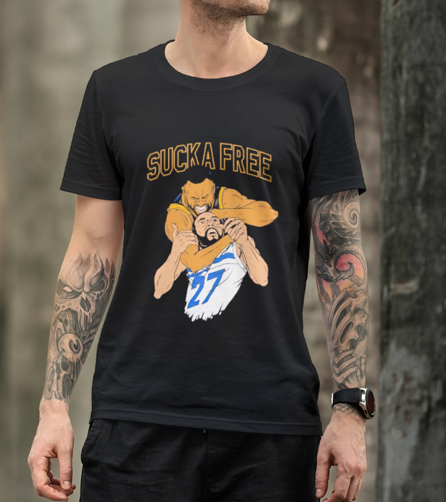 SUCKA FREE Dray Physical Play Basketball Meme T-Shirt