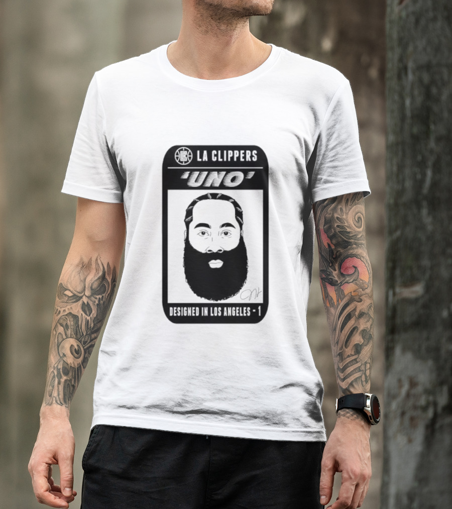 LA Clippers 'UNO' Designed In Los Angeles T-Shirt