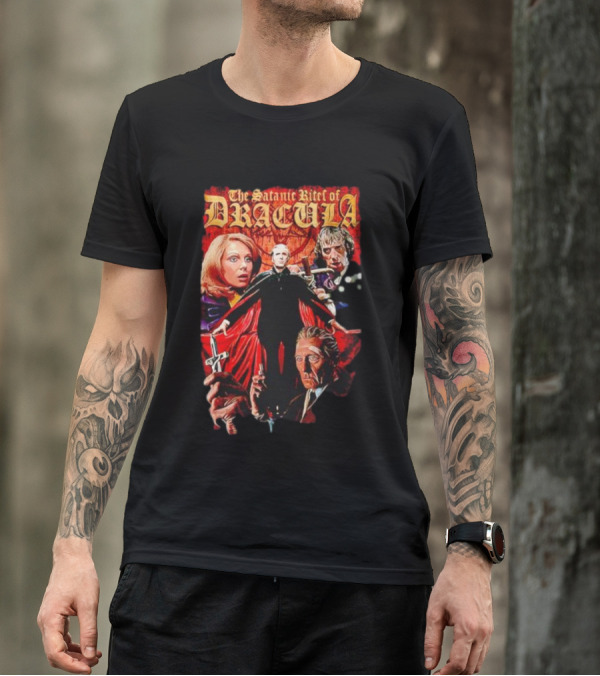 The Satanic Rites Of Dracula Vintage Movie T-Shirt