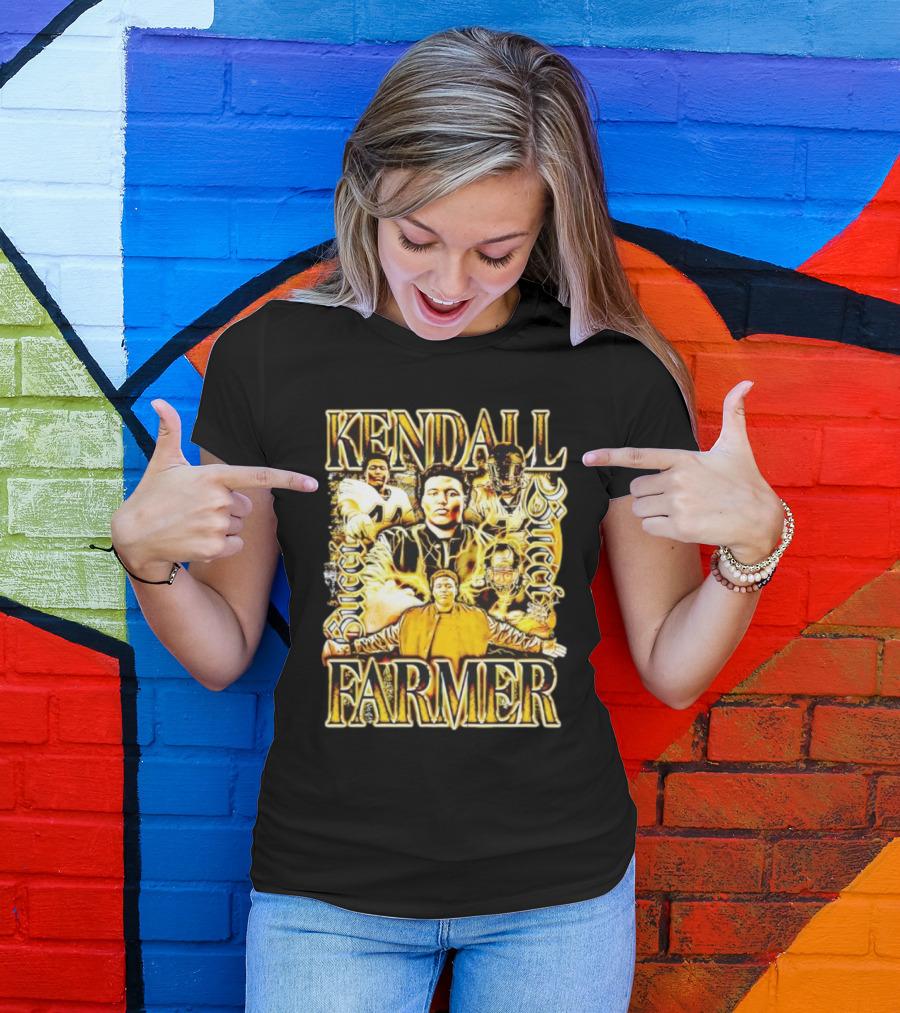 Kendall Buccii Farmer Appalachian Football Star T-Shirt