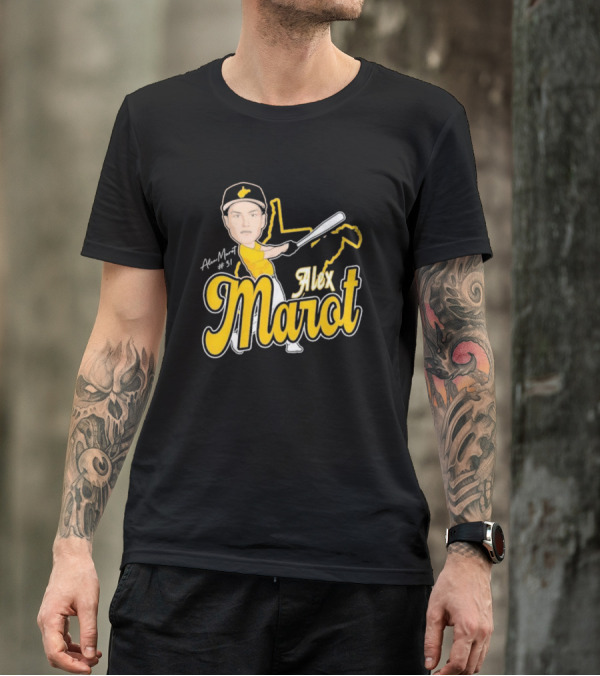 Alex Marot #51 Baseball West Virginia Icon 2023-2024 T-Shirt