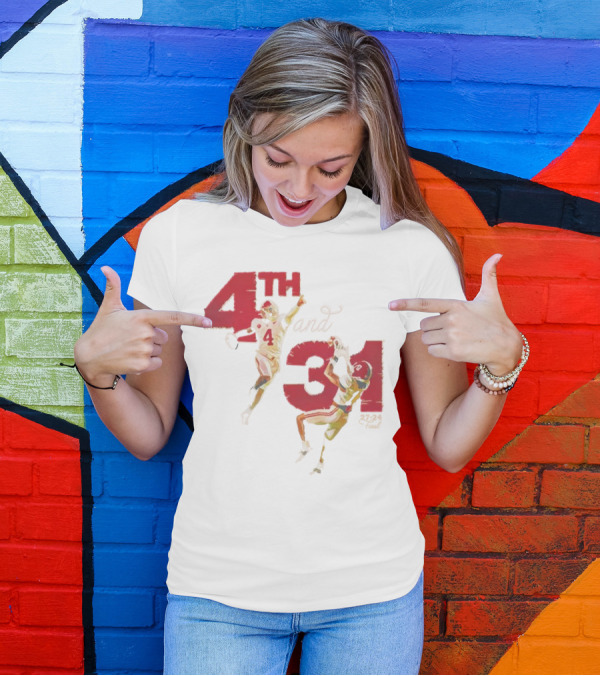 Alabama 4th And 31 Football 27-24 Final T-Shirt