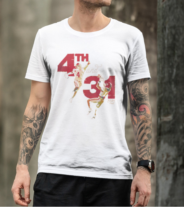 Alabama 4th And 31 Football 27-24 Final T-Shirt