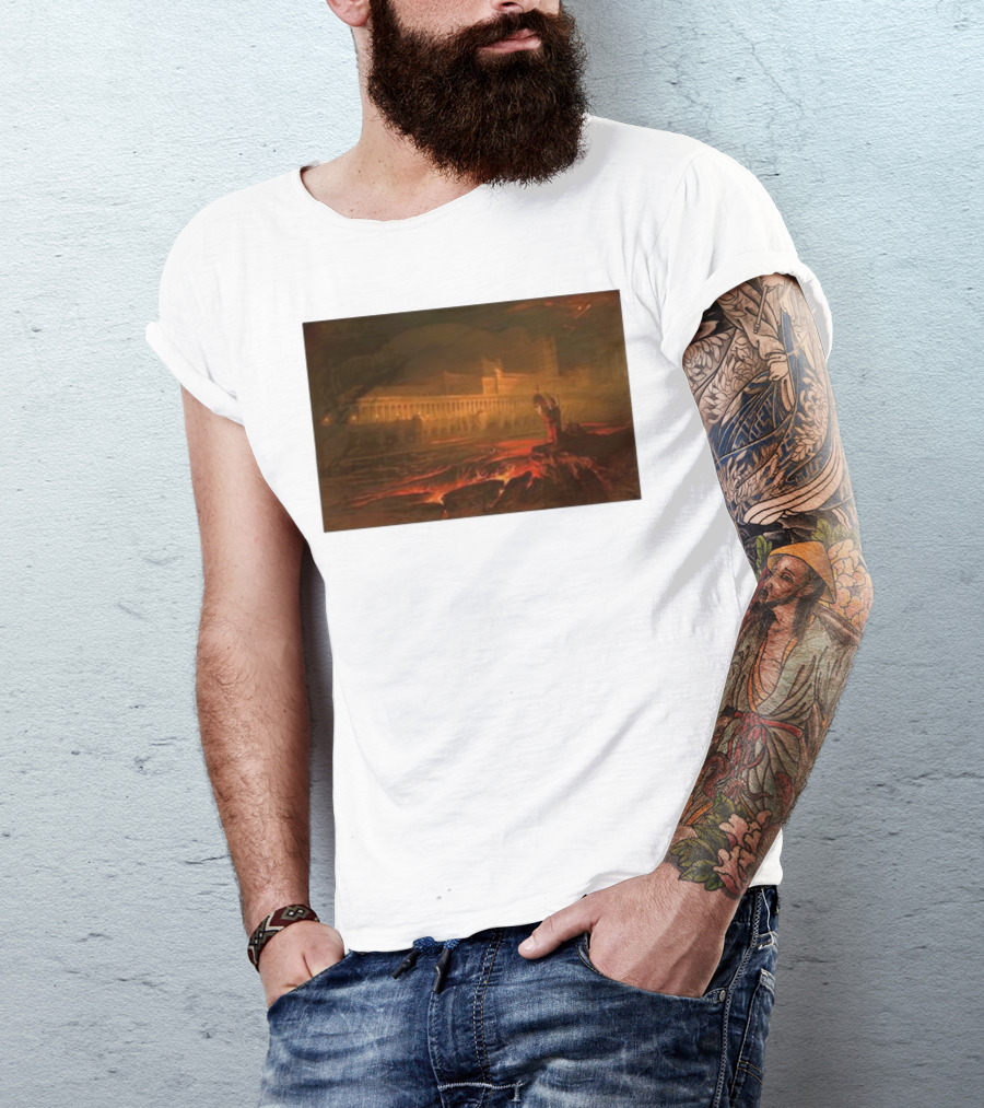 Birmingham John Martin Pandemonium Painting T-Shirt