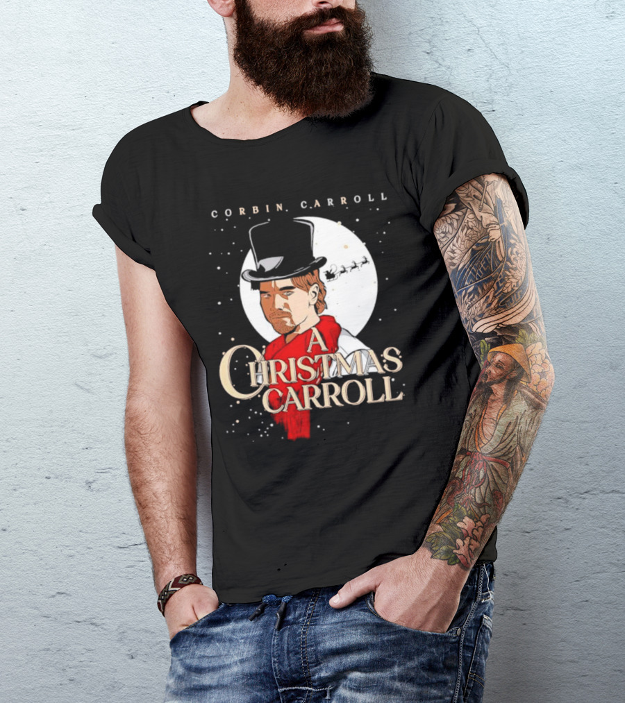 Corbin Carroll A Christmas Carroll Magic Winter Scene T-Shirt