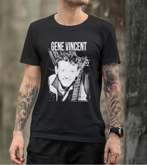Gene Vincent Guitar T-Shirt