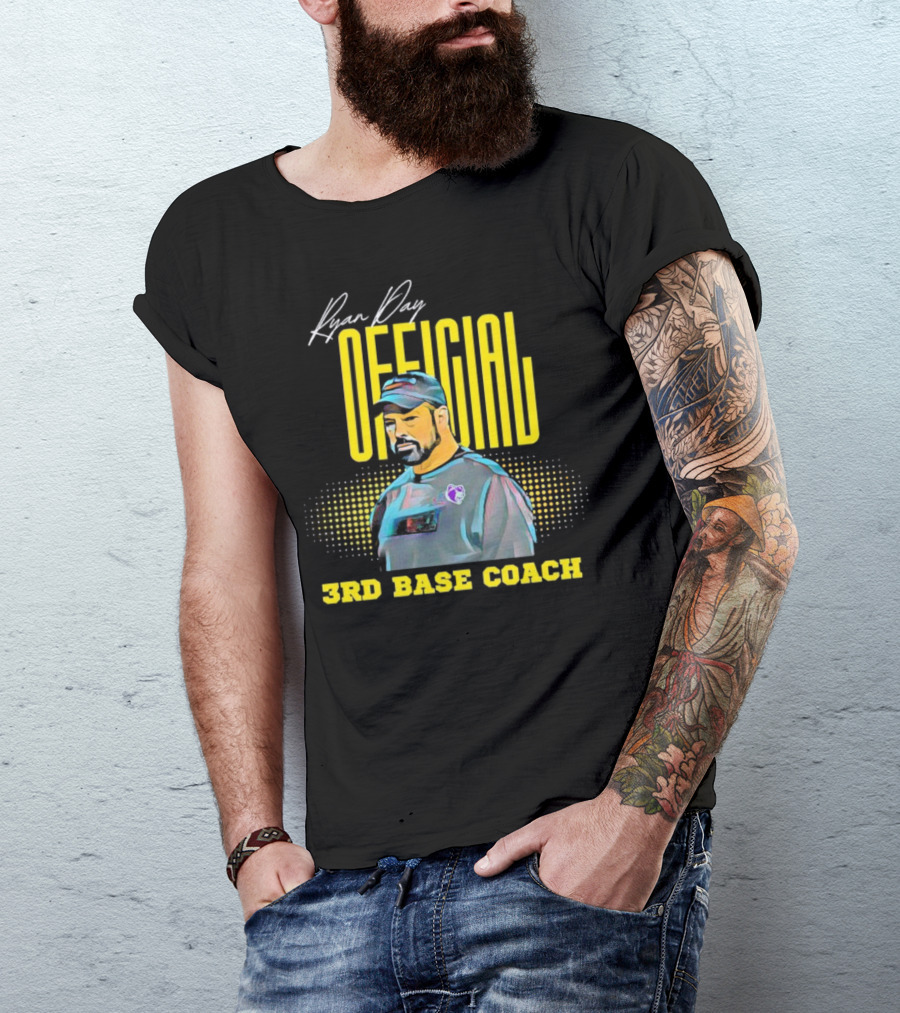 Ryan Day Official 3rd Base Coach T-Shirt