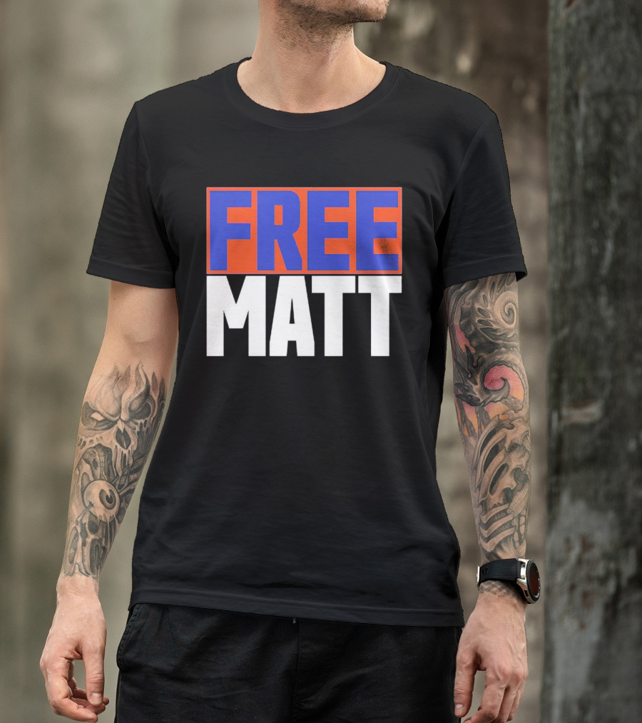 Free Matt FC Cincinnati Soccer Fan Support T-Shirt