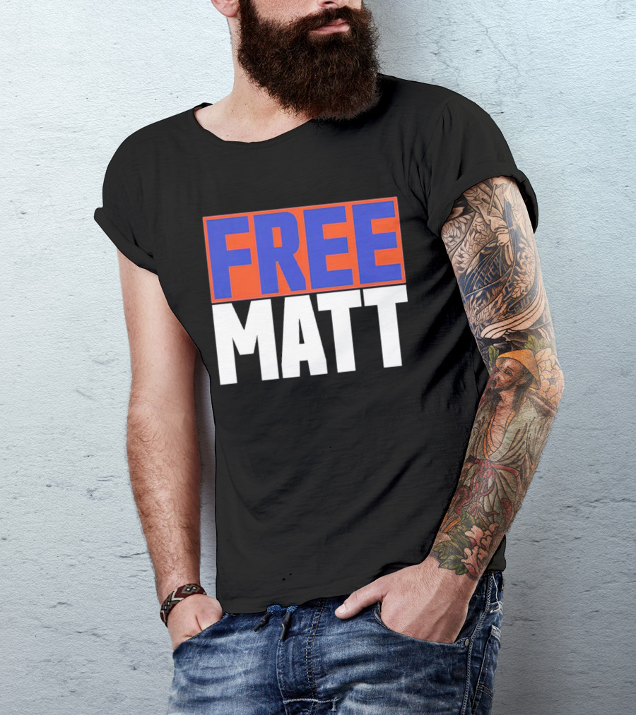 Free Matt FC Cincinnati Soccer Fan Support T-Shirt