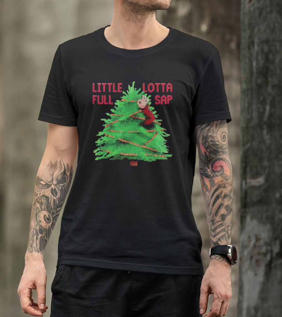 National Lampoon’s Christmas Vacation Little Full Lotta Sap Tree Scene T-Shirt