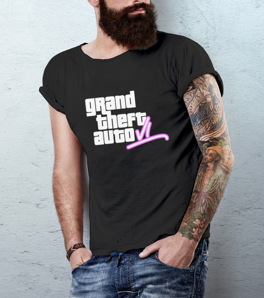Grand Theft Auto VI Neon T-Shirt