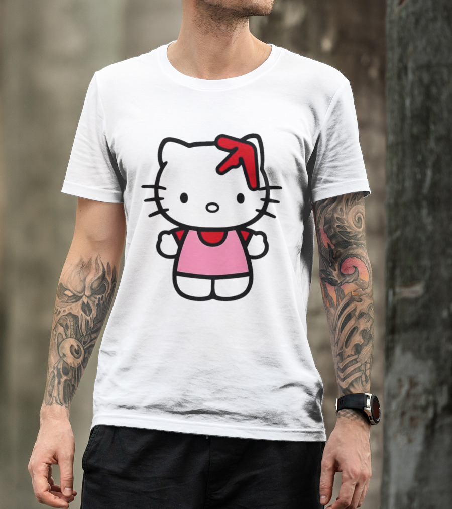 Hello Kitty Aphex Twin Mashup T-Shirt