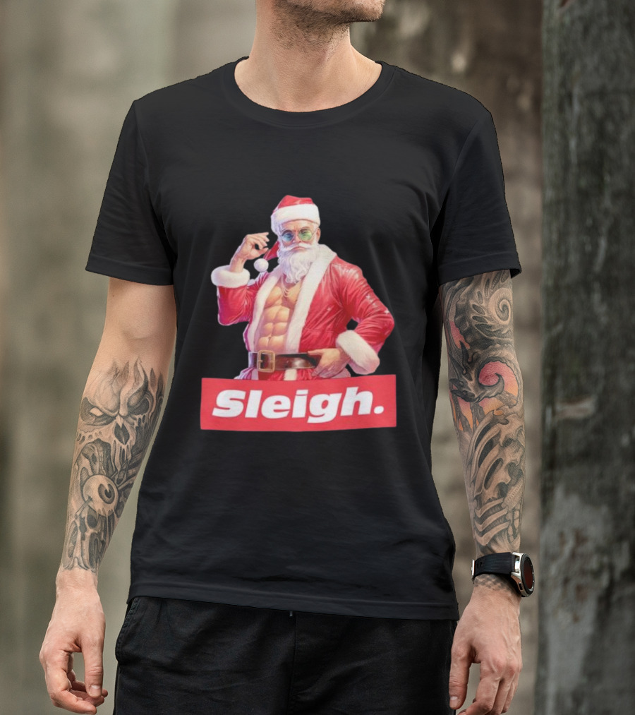 Sleigh Santa Christmas T-Shirt
