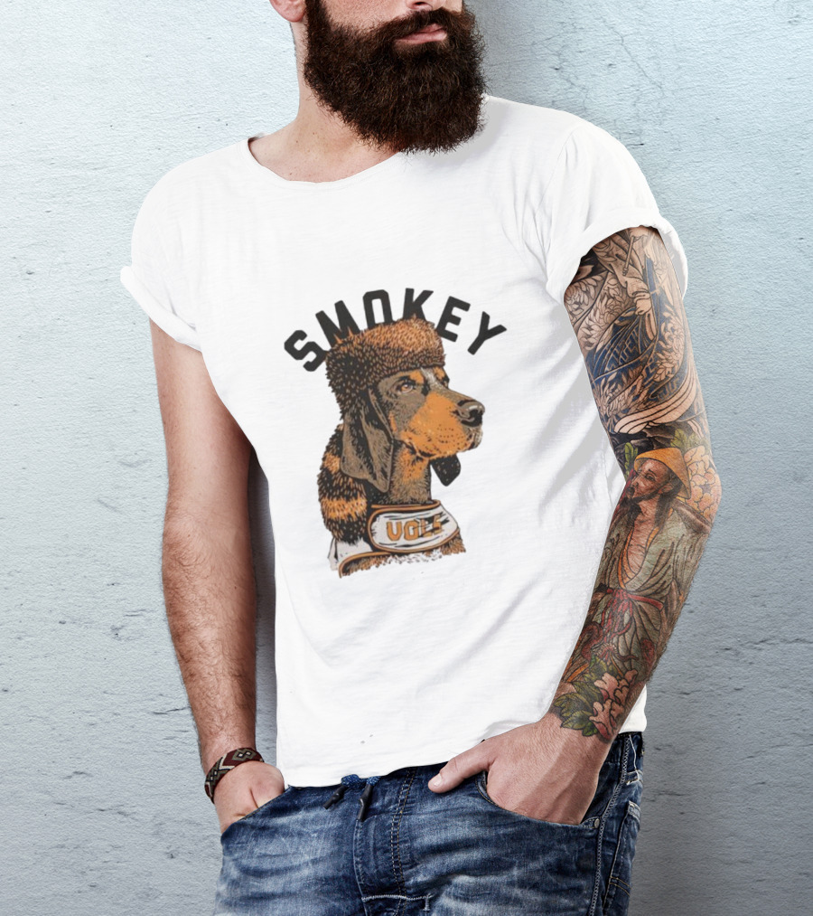 UGA Tennessee Volunteers Smokey Dog T-Shirt
