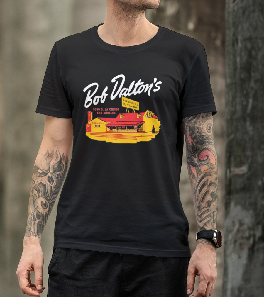 Bob Dalton’s 1056 S. La Cienega Los Angeles The Elbow Room Vintage Restaurant T-Shirt