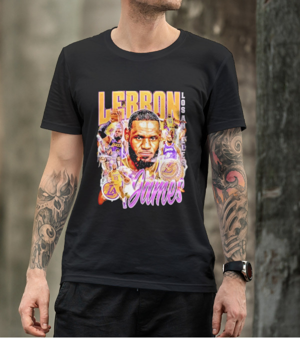 LEBRON JAMES LOS ANGELES LAKERS 23 ICONIC BASKETBALL LEGEND T-Shirt