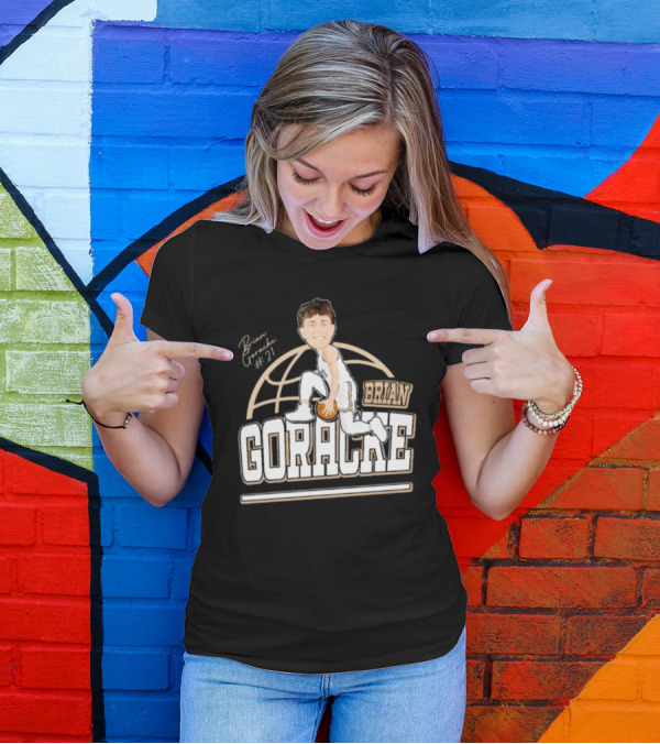Brian Goracke #21 Basketball Player T-Shirt