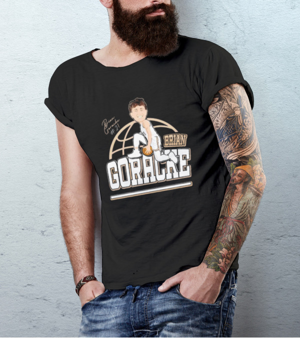 Brian Goracke #21 Basketball Player T-Shirt