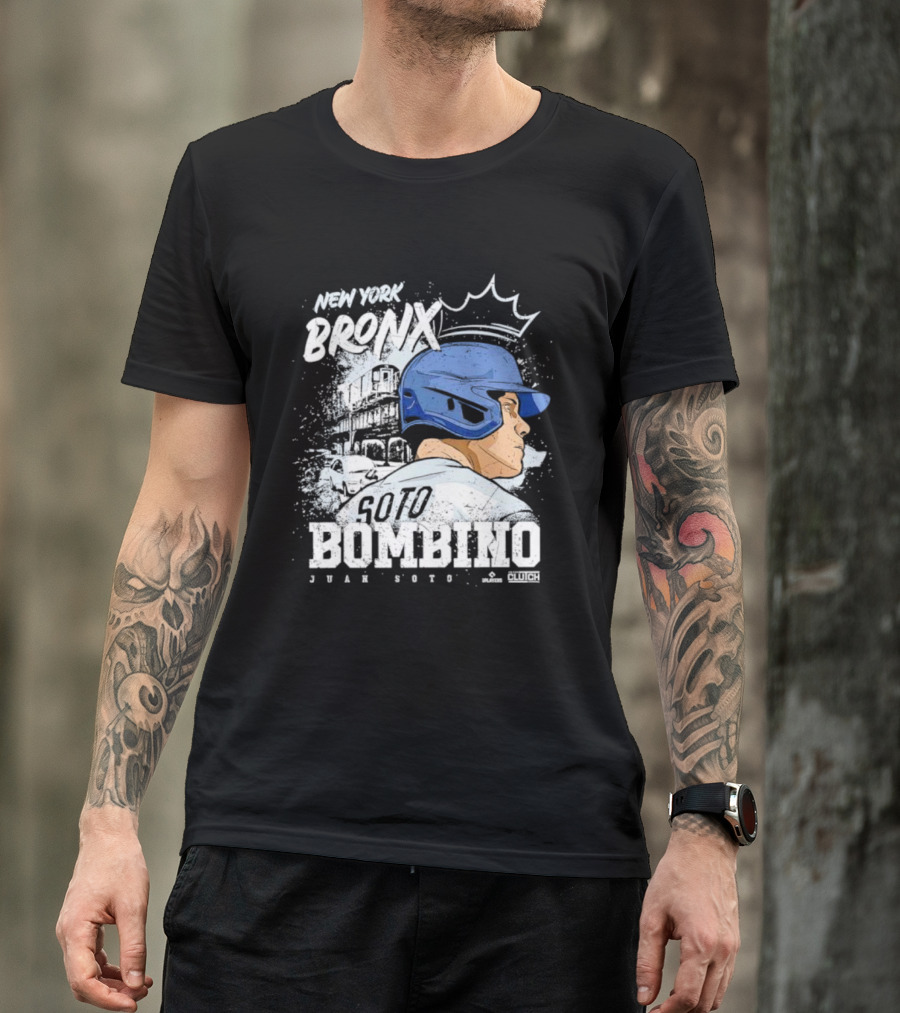 New York Bronx Soto Bombino Juan Soto Clutch Animated T-Shirt
