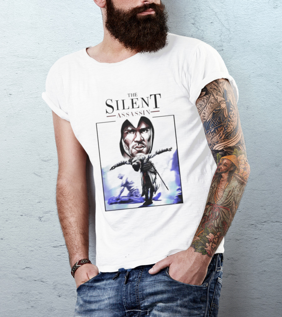 The Silent Assassin Hooded Warrior Embrace T-Shirt