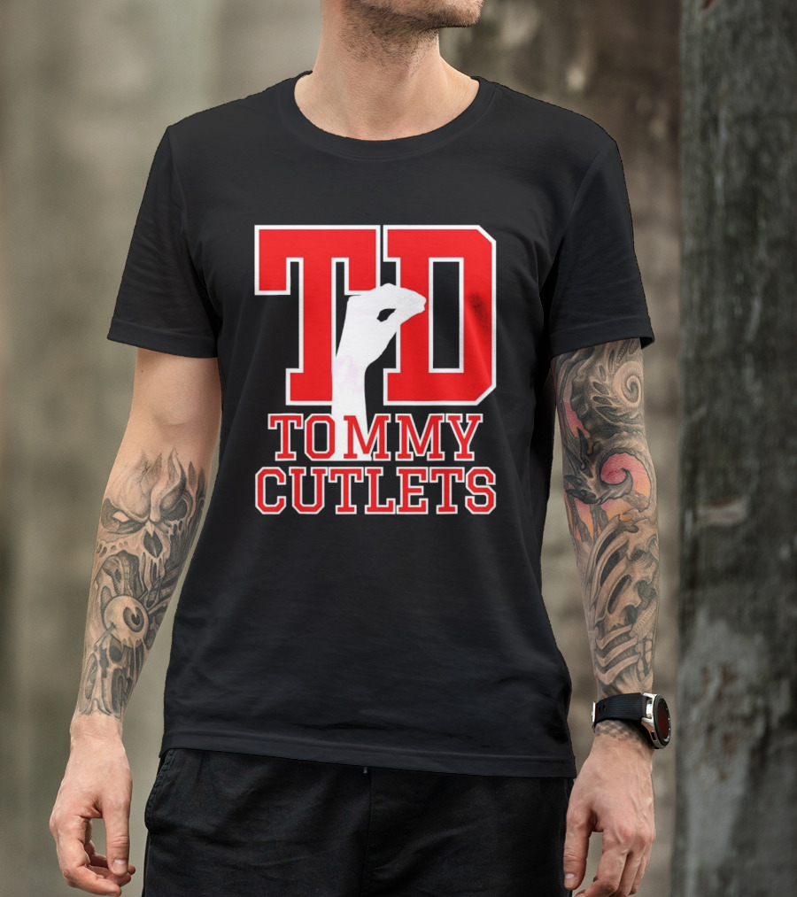 TD Tommy Cutlets Finger Pinch Gesture T-Shirt