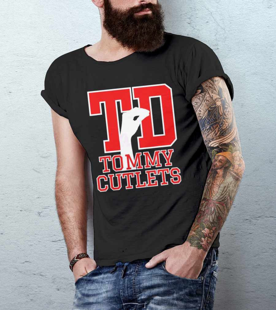 TD Tommy Cutlets Finger Pinch Gesture T-Shirt