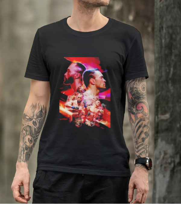 UFC 296 Artist Series Combat T-Shirt