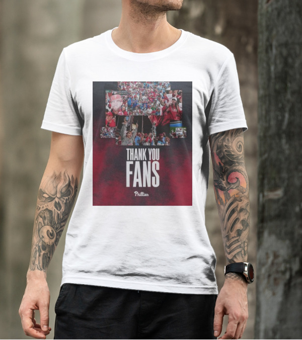 Phillies Thank You Fans T-Shirt