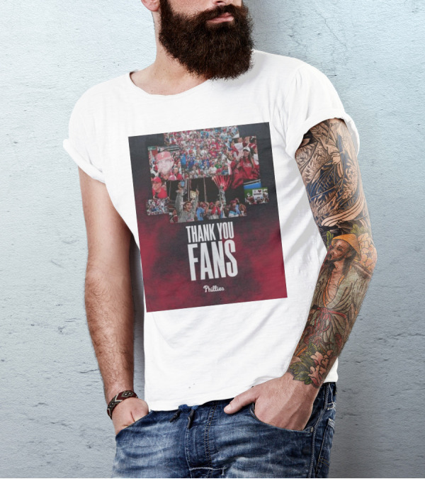 Phillies Thank You Fans T-Shirt
