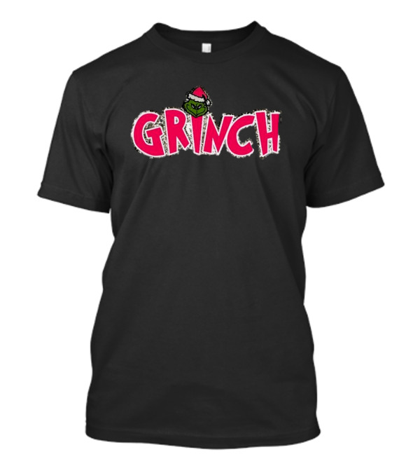 Southern Shack Grinch Pink Christmas T-Shirt