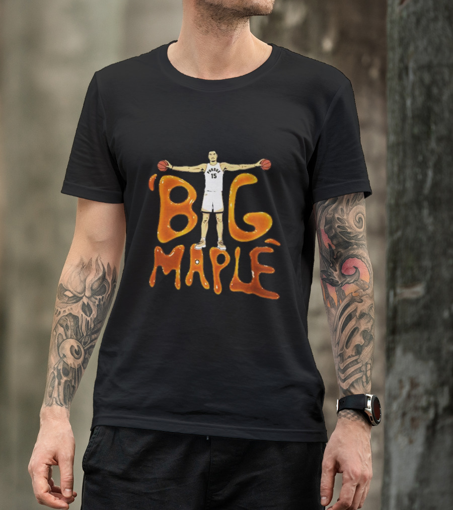 Big Maple Zach Edey Purdue Basketball Number 15 T-Shirt