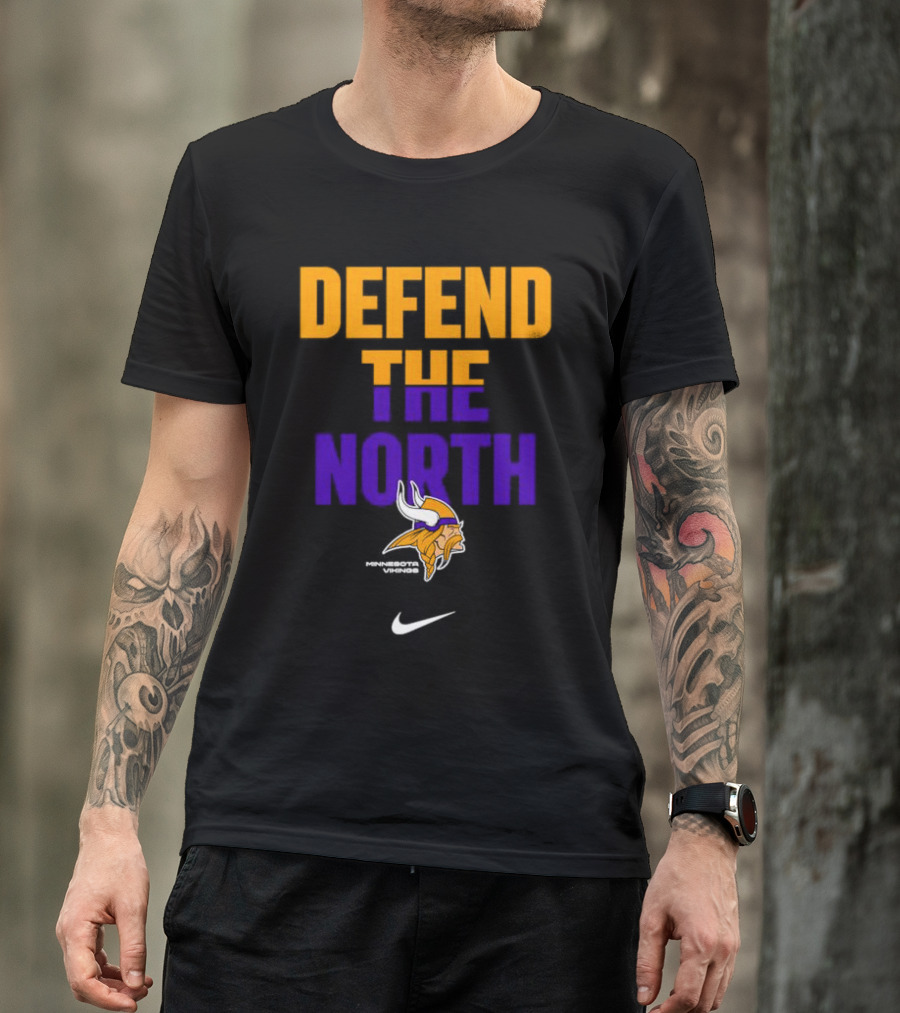 Minnesota Vikings Defend The North T-Shirt