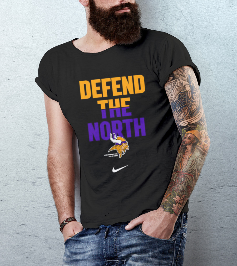 Minnesota Vikings Defend The North T-Shirt