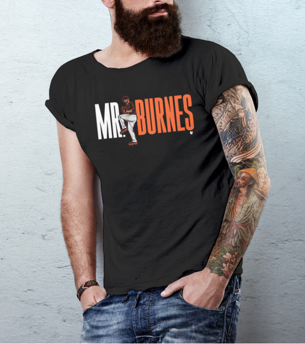 MR. BURNES Corbin Burnes Baseball Player T-Shirt