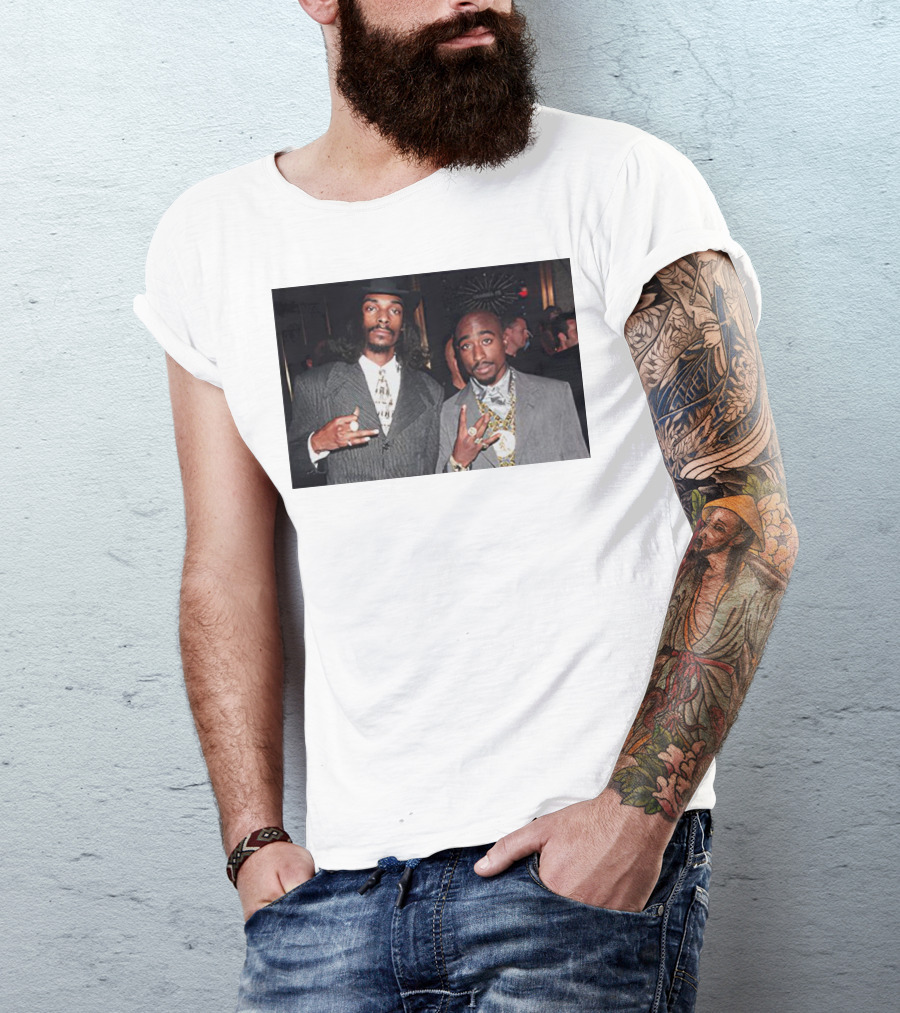 2Pac And Snoop Dogg Iconic Style And Collaboration T-Shirt