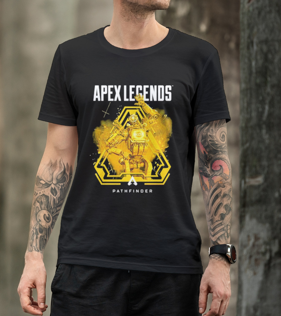 Apex Legends Pathfinder Yellow Tech T-Shirt