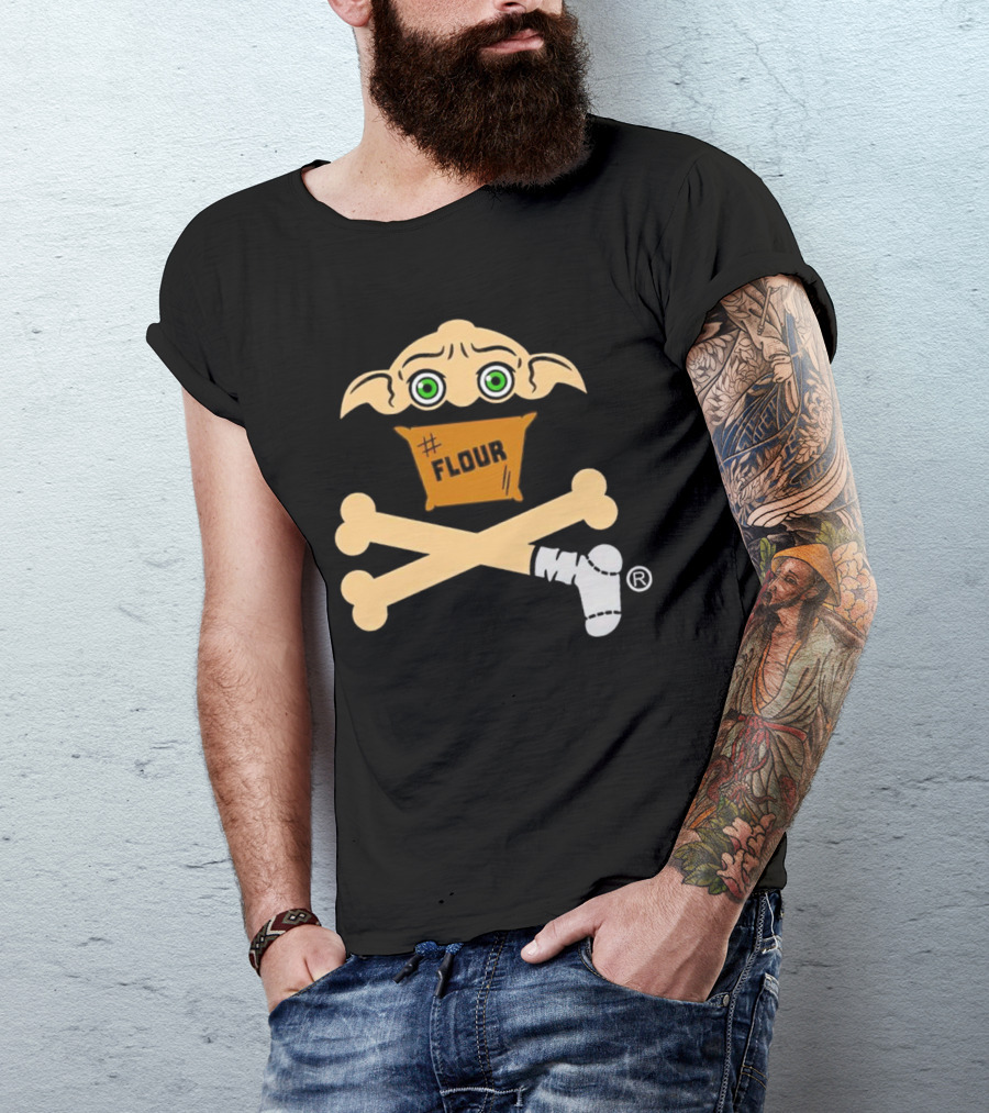 Kitchen Elf Crossbones Preorder Flour Iconic T-Shirt