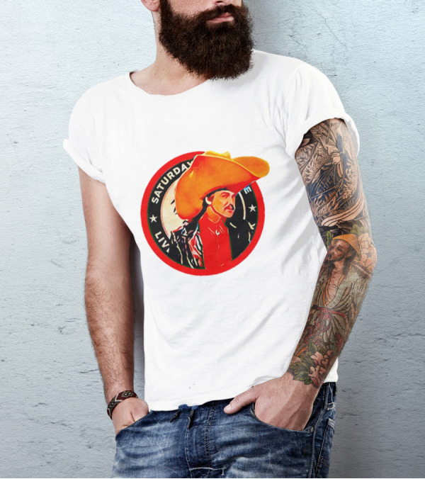 Turd Ferguson Saturday Live Big Hat Circle T-Shirt