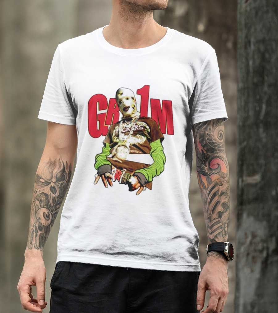 AWGE Grim Effigy With Masks And Layered Clothing T-Shirt