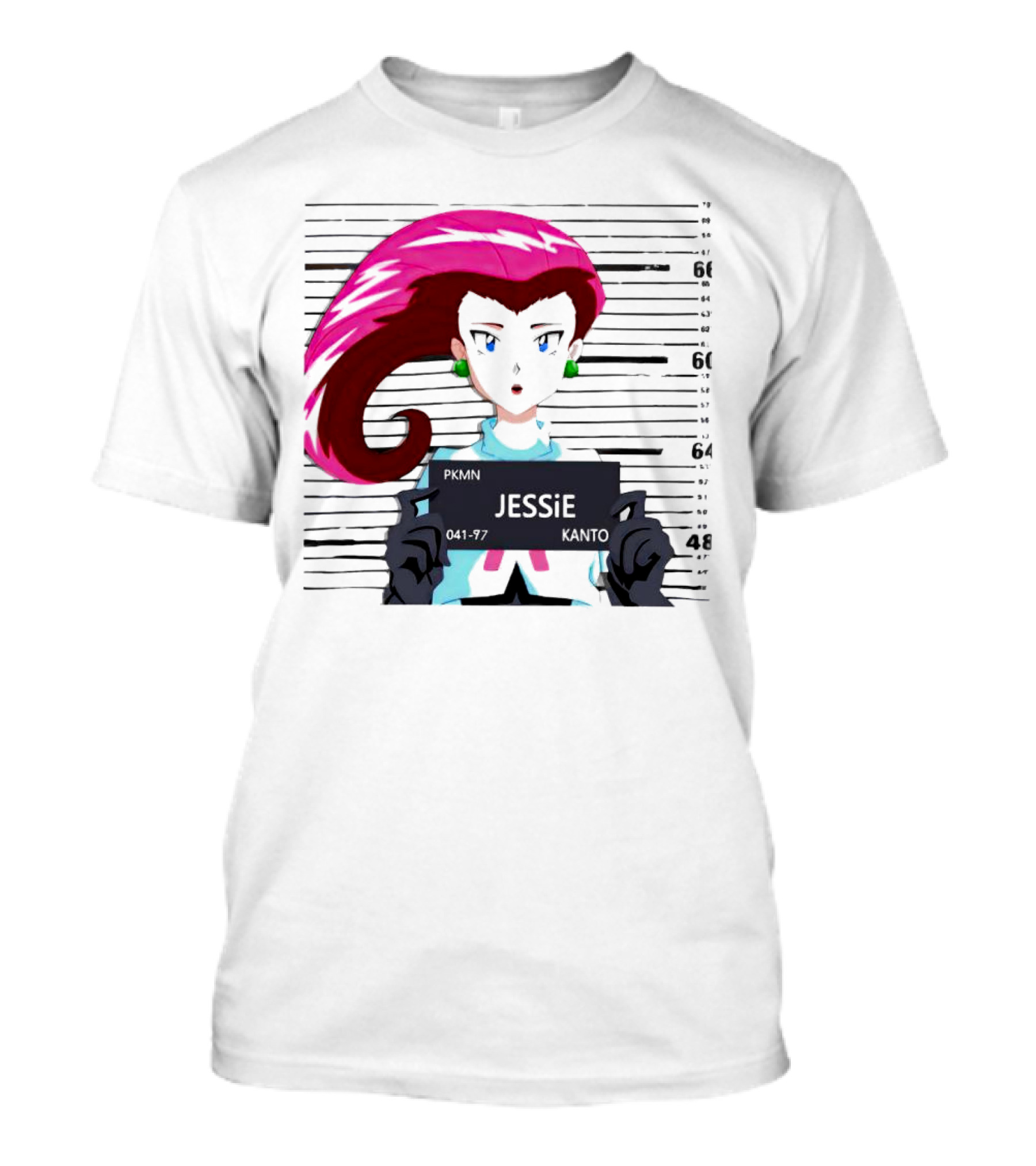 Pokemon Jessie Mugshot T-Shirt